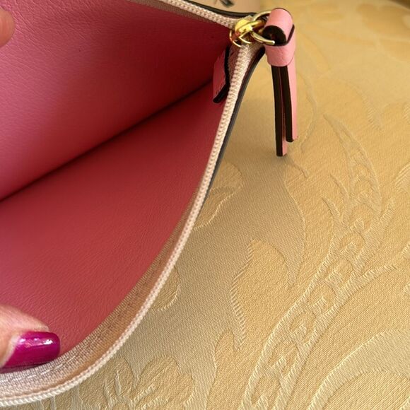 NWOT Kate Spade ♠️ New York Floral Ditsy Tote Beige With Matching Zipper Pouch - Picture 15 of 16